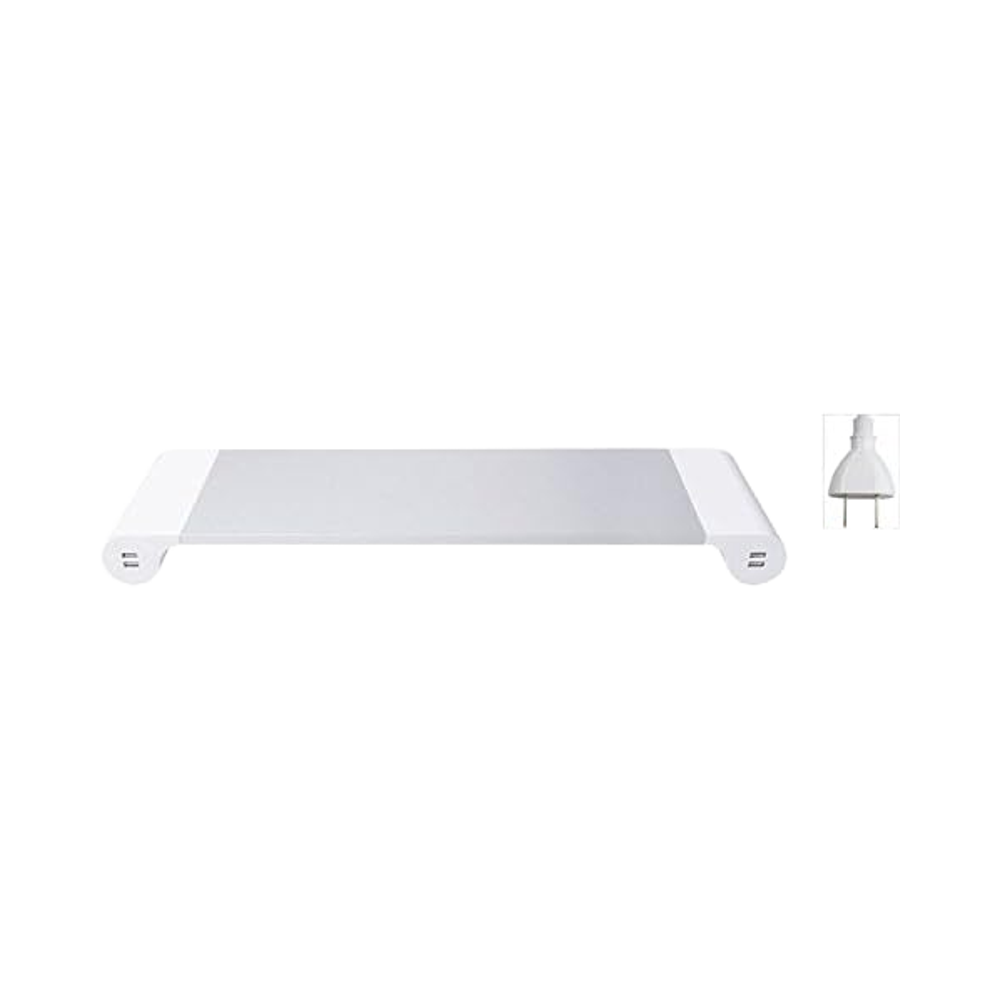 Portable Monitor Stand Riser With Charging For Computer Desktop