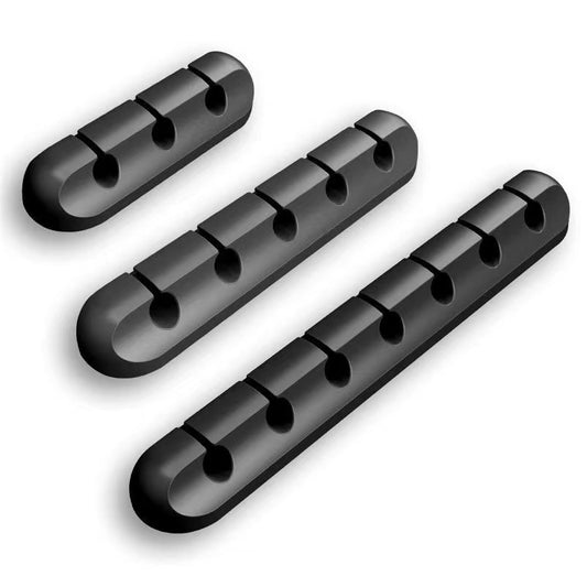 Silicone Desk Clip Set Multipurpose Data Tie Management Holder